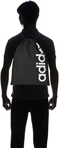 adidas Lin Core GB Sports Bag, Unisex Adulto, Black/Black/White, NS