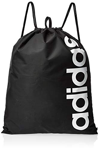 adidas Lin Core GB Sports Bag, Unisex Adulto, Black/Black/White, NS