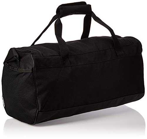 Adidas Lin Duffle S Gym Bag, Unisex Adulto, Black/Black/White, NS