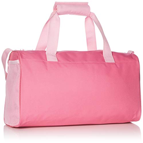 adidas - Linear Core, Bolso de mano Unisex adulto, Rosa (Solar Pink/True Pink), 15x20x37 cm (W x H L)