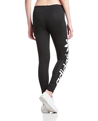 adidas Linear Leggings Mallas, Mujer, Negro, 40