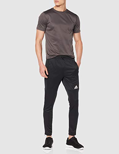 adidas M Team Issue Lite Pant Pants (1/1), Hombre, FL Black Mel./Black, 2XL