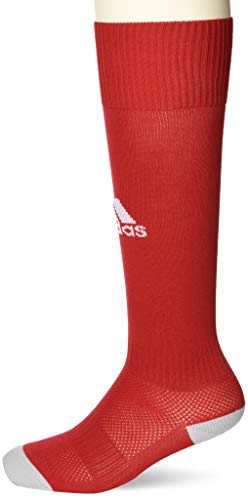 adidas Milano 16 Sock - Medias para hombre, multicolor ( ROJO / BLANCO), talla 40-42 EU, 1 par