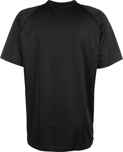 adidas Mono Jersey Pol Camiseta de Manga Corta, Hombre, Black/White, M