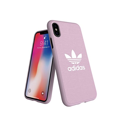 Adidas Originals Adicolor - Carcasa para iPhone XS/X, Color Rosa