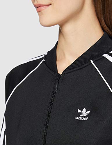 adidas Originals SST W Chaqueta con Cremallera, Mujer, Negro (Black/White), 38