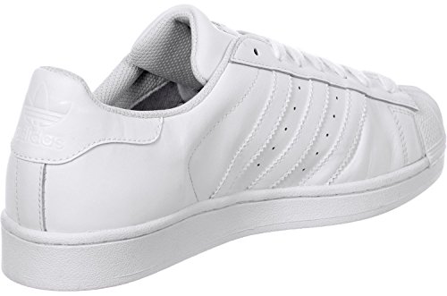 adidas Originals Superstar, Zapatillas Unisex Adulto, Blanco (Footwear White/Footwear White/Footwear White), 43 1/3 EU