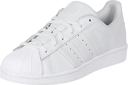 adidas Originals Superstar, Zapatillas Unisex Adulto, Blanco (Footwear White/Footwear White/Footwear White), 43 1/3 EU