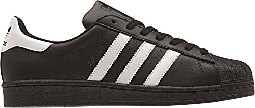 adidas Originals Superstar, Zapatillas Unisex Adulto, Negro (Core Black/ftwr White/Core Black), 43 1/3 EU