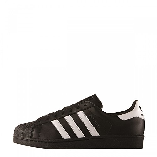 adidas Originals Superstar, Zapatillas Unisex Adulto, Negro (Core Black/ftwr White/Core Black), 43 1/3 EU