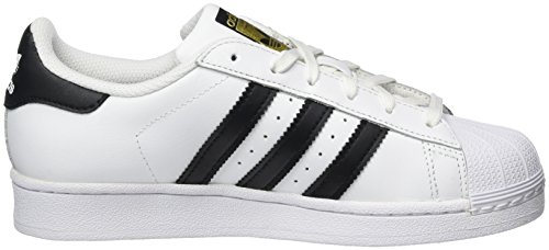 Adidas Originals Superstar, Zapatillas Unisex Niños, Blanco (Ftwr White/Core Black/Ftwr White), 36 2/3 EU