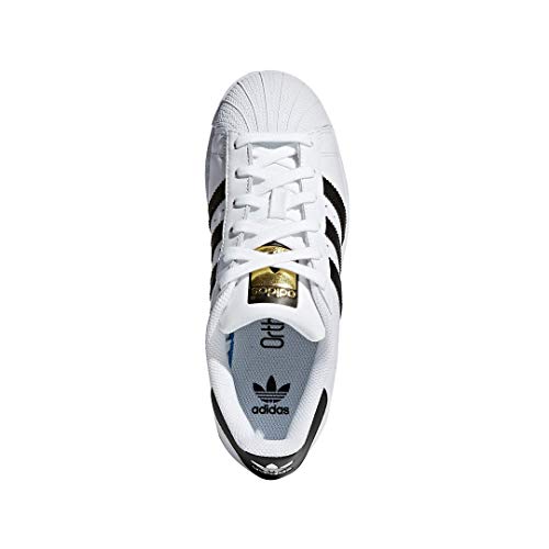 Adidas Originals Superstar, Zapatillas Unisex Niños, Blanco (Ftwr White/Core Black/Ftwr White), 36 2/3 EU