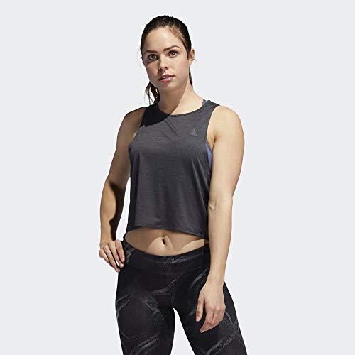 adidas Otr Tank Cooler Camiseta De Tirantes, Mujer, Negro/HTHR, L