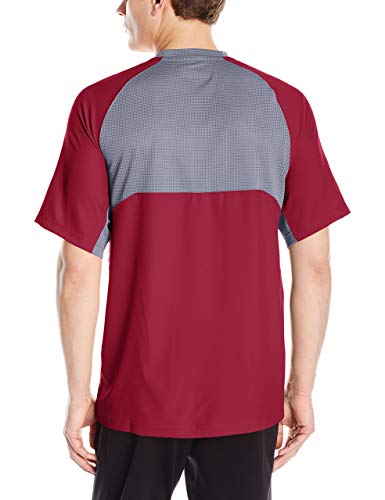 adidas para Hombre Fielder elección de la Jaula para Hombre - 6732SAIDX000980, X-Large, Collegiate Burgundy/Onix Grey