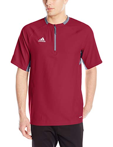 adidas para Hombre Fielder elección de la Jaula para Hombre - 6732SAIDX000980, X-Large, Collegiate Burgundy/Onix Grey