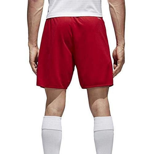 adidas Parma 16 Sho - Pantalón corto para Niños, Rojo (Power Red/White), 140