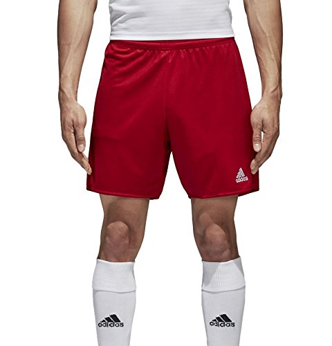 adidas Parma 16 Sho - Pantalón corto para Niños, Rojo (Power Red/White), 140