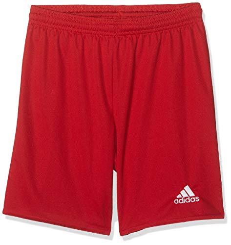 adidas Parma 16 Sho - Pantalón corto para Niños, Rojo (Power Red/White), 140