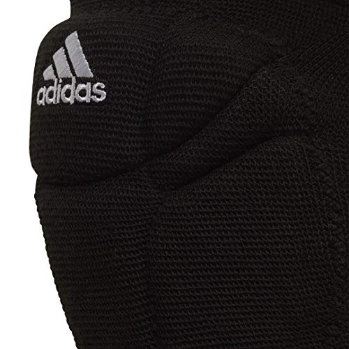 adidas Performance KP Elite Volleyball Knee Pad, Black/White, Small