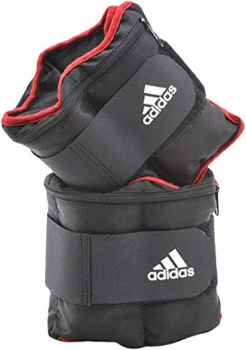 adidas Pesas Tobillo Ajustable - Negro, 2 kg