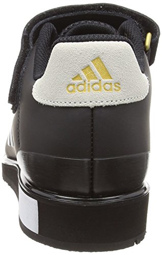 Adidas Power 3 Bb6363, Zapatillas de Deporte para Hombre, Negro (Core Black/Footwear White/Matte Gold 0), 46 2/3 EU