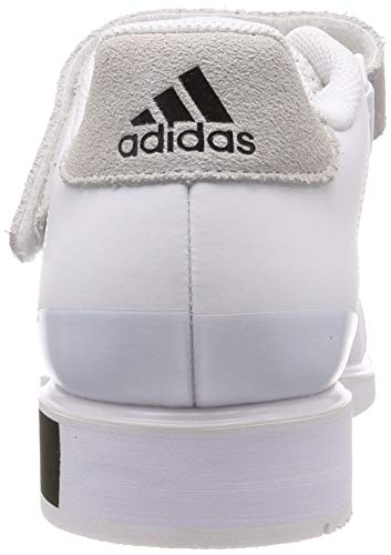 adidas Power III, Zapatillas de Deporte para Hombre, Blanco (Footwear White/Core Black/Footwear White 0), 40 2/3 EU