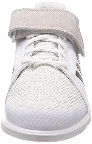 adidas Power III, Zapatillas de Deporte para Hombre, Blanco (Footwear White/Core Black/Footwear White 0), 40 2/3 EU