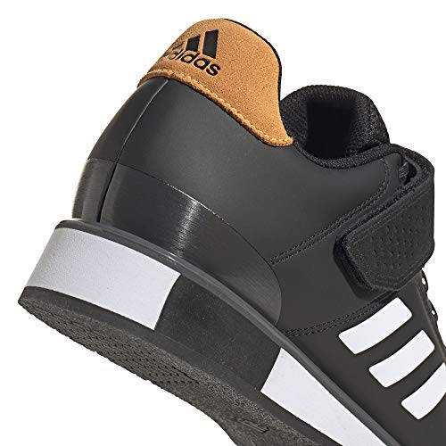 adidas Power III, Zapatillas Halterofilia para Hombre, NEGBÁS/FTWBLA/Dorsol, 44 EU