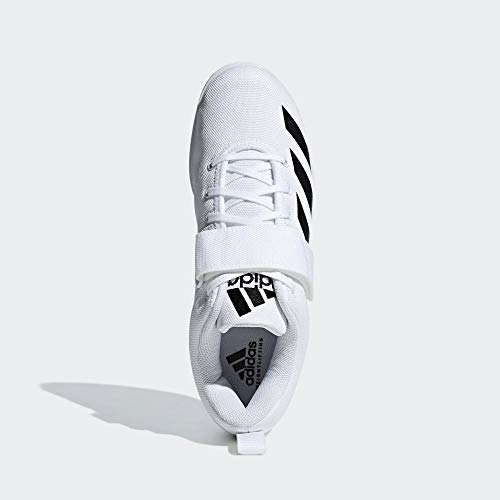 adidas Powerlift 4, Zapatillas de Deporte para Hombre, Blanco (FTWR White/Core Black/FTWR White FTWR White/Core Black/FTWR White), 47 1/3 EU