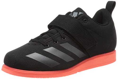 Adidas Powerlift 4, Zapatillas Deportivas Tiempo Libre y Sportwear Hombre, Core Black/Night Met./Signal Coral, 40 2/3 EU