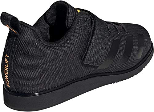 adidas Powerlift 4, Zapatillas Halterofilia para Hombre, NEGBÁS/NEGBÁS/Dorsol, 40 EU