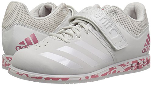 adidas Powerlift.3.1 Cross Trainer para hombre, Gris (Gris/granate/gris.), 44.5 EU