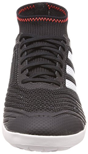 Adidas Predator Tango 18.3 In, Zapatillas de fútbol Sala para Hombre, Negro (Core Black/FTWR White/Solar Red), 42 2/3 EU