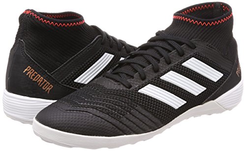 Adidas Predator Tango 18.3 In, Zapatillas de fútbol Sala para Hombre, Negro (Core Black/FTWR White/Solar Red), 42 2/3 EU