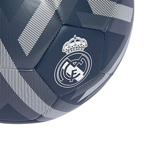 adidas Real Madrid FBL Balón, Hombre, Negro, 5