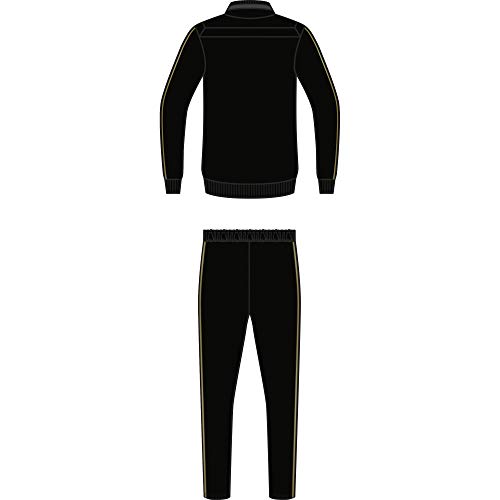 adidas Real PES Suit Y Chándal, Unisex niños, Negro/Orfúos, 152