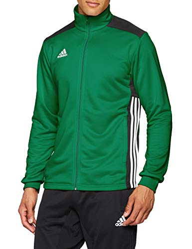 Adidas Regista 18 Track Top Chaqueta Deportiva, Hombre, Verde (Bold Green/Black), L