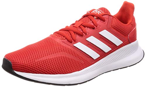 adidas Runfalcon, Zapatillas de Running para Hombre, Rojo (Active Red/ Ftwr White/ Core Black), 43 1/3 EU