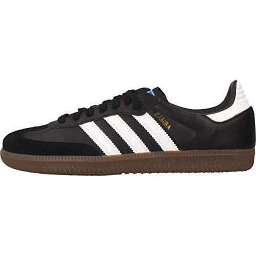 Adidas Samba OG, Zapatillas de Gimnasia para Hombre, Negro (Core Black/Footwear White/Gum 0), 44 2/3 EU