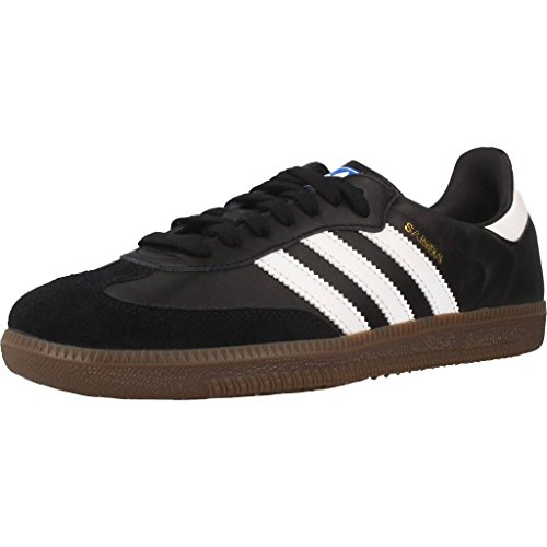 Adidas Samba OG, Zapatillas de Gimnasia para Hombre, Negro (Core Black/Footwear White/Gum 0), 44 2/3 EU