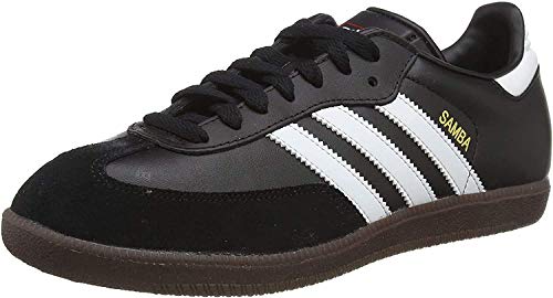 Adidas Samba, Zapatillas de Fútbol para Hombre, Negro Black White Gum, 42 EU