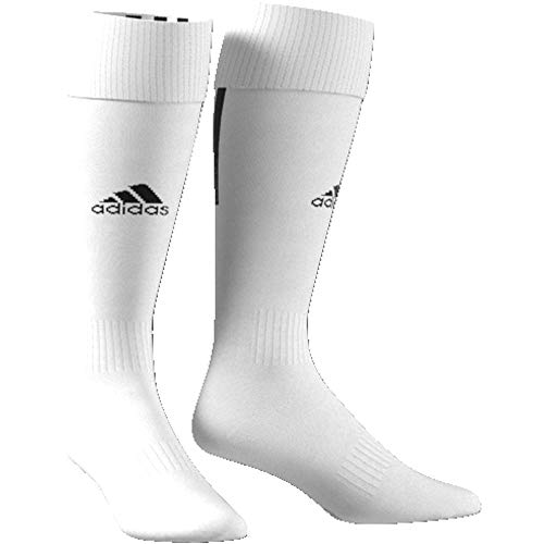 adidas Santos Sock 18 Calcetines, Unisex Adulto, White/Black, 4042