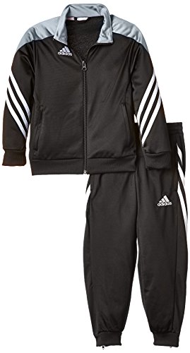 adidas Sere14 PES Su Y Sudadera, Unisex niños, Negro/Plata/Blanco, 116