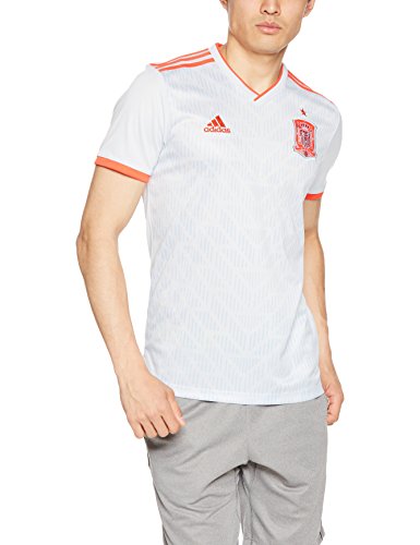 adidas Spain Away Replica Jersey Camiseta, Hombre, Azul (azuhal/rojbri), M