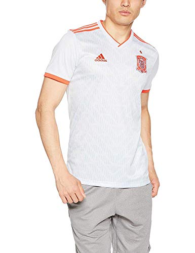 adidas Spain Away Replica Jersey Camiseta, Hombre, Azul (azuhal/rojbri), M