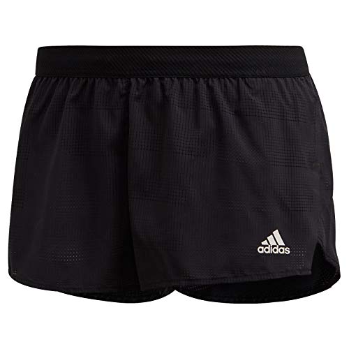 adidas Speed Split W Pantalones Cortos de Deporte, Mujer, Black/White, M