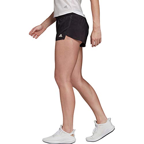 adidas Speed Split W Pantalones Cortos de Deporte, Mujer, Black/White, M