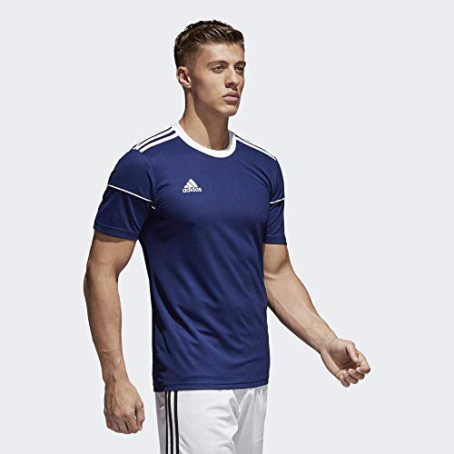 adidas Squad 17 JSY SS Camisetapara Hombre, Azul (Dark Blue/White), L