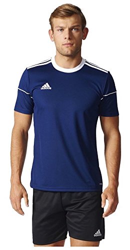 adidas Squad 17 JSY SS Camisetapara Hombre, Azul (Dark Blue/White), L