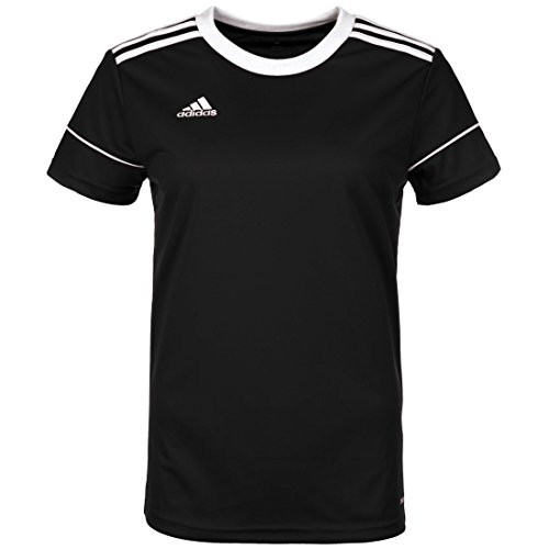 adidas Squad 17 JSY W Camiseta, Mujer, Negro (Negro/Blanco), M